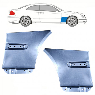 Panneau de réparation de l’aile avant pour Mercedes CLK 2002-2009 / Gauche+Droit / Ensemble 10105