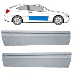 Panneau de réparation de porte pour Mercedes CL-Class 203 2000-2008 / Gauche+Droit / Ensemble 10689