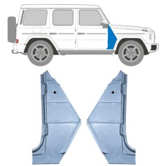 Panneau de réparation de l’aile avant pour Mercedes G-Class W460 W461 W463 1979- / Gauche+Droit / Ensemble 9440