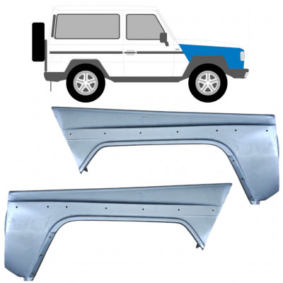 Aile avant pour Mercedes G-Class 1979-1992 / Gauche+Droit / Ensemble 9182