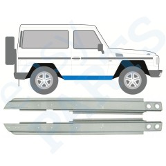Panneau de réparation du seuil pour Mercedes G-Class W460 W461 W463 1979-2017 / Gauche+Droit / Ensemble 9820