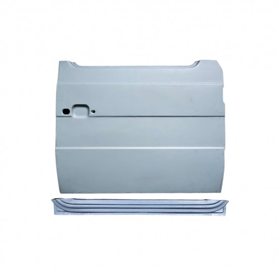 Panneau de réparation de porte avant intérieur + extérieur pour Mercedes G-Class 1979- / Droite / Ensemble 12035