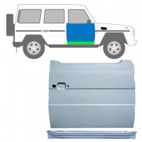 Panneau de réparation de porte avant intérieur + extérieur pour Mercedes G-Class 1979- / Droite / Ensemble 12035