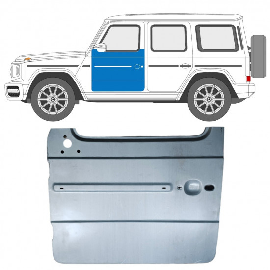 Élevé avant porte panneau de réparation for Mercedes G-Class 2018- / Gauche 12787
