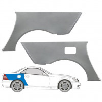 Panneau de réparation arc d'aile arrière pour Mercedes SLK-class 1996-2004 / Gauche+Droit / Ensemble 9477