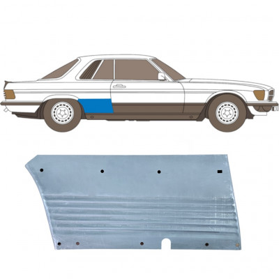 Panneau de réparation arc d'aile arrière pour Mercedes Sl-class 1971-1989 / Droite 6270