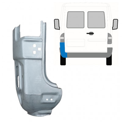 MERCEDES SPRINTER 1995-2005 ARRIÈRE COLONNE FAIBLE / GAUCHE