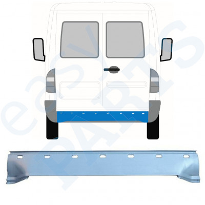 Panneau de réparation arrière pour Mercedes Sprinter 1995-2006 7404