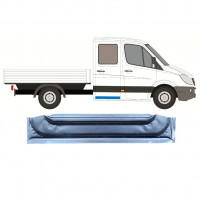 Panneau de réparation de porte arrière extérieur pour Mercedes Sprinter 2006- / Gauche = Droite (symétrique) / Double cabine 7399