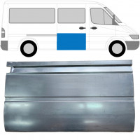 Panneau de réparation pour porte coulissante extérieur pour Mercedes Sprinter 1995-2006 / Droite 8555