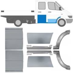 Ensemble de panneaux de réparation pour Mercedes Sprinter 1995-2006 / Gauche+Droit / 6751