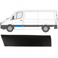 Moulure latérale sur porte avant pour Mercedes Sprinter 2006- / Gauche 7222