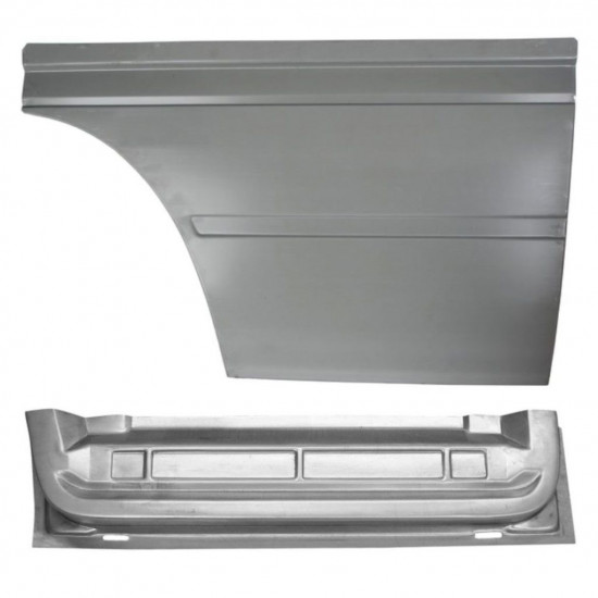 Panneau de réparation de porte avant intérieur + extérieur pour Mercedes Sprinter 1995-2006 / Gauche / Ensemble 9154