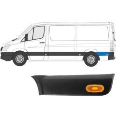 Moulure latérale de l'aile arrière avec lampe pour Mercedes Sprinter 2006-2018 / Gauche / Ensemble 10685