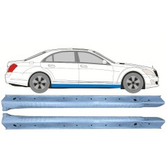 Panneau de réparation du seuil pour Mercedes S-Class W221 2005-2013 / Gauche+Droit / Ensemble 9824