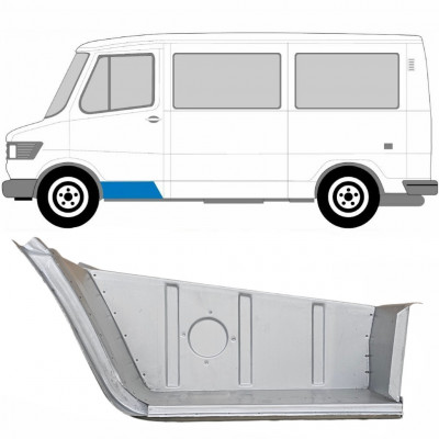 Panneau de réparation de porte avant intérieur pour Mercedes T1 1977-1996 / Gauche 9071