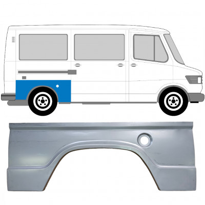 Panneau de réparation arc d'aile arrière pour Mercedes T1 1977-1996 / Droite 5174