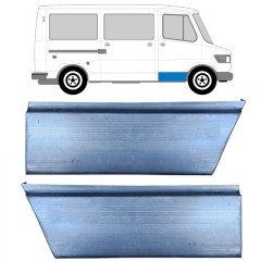 Panneau de réparation de porte avant pour Mercedes T1 207-410 1977-1995 / Gauche+Droit / Ensemble 9564