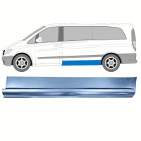 Panneau de réparation latéral bas pour Mercedes Vito 2003-2014 / LWB / Gauche 8285