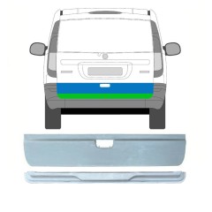 Panneau de réparation intérieur et extérieur des portes arrière pour Mercedes Vito W639 2003-2014 / Ensemble 9784