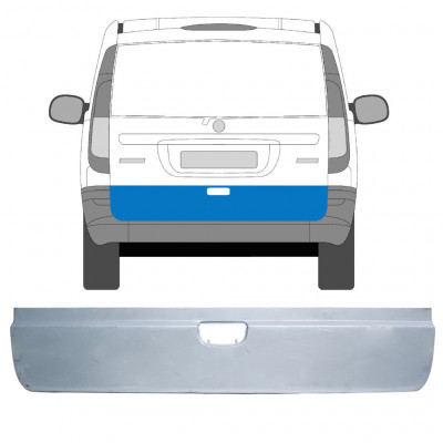 Panneau de réparation porte arrière extérieur pour Mercedes Vito 2003-2014 6811