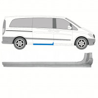 Réparation bas de caisse de sur porte latérale pour Mercedes Vito 2003-2014 / Droite 8287