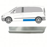 Panneau de réparation latéral bas pour Mercedes Vito 2003-2014 / SWB / Gauche 8288