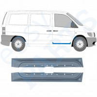 Panneau de réparation de porte avant intérieur pour Mercedes Vito 1996-2003 / Gauche+Droit / Ensemble 10433