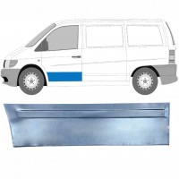 Panneau de réparation de la porte avant extérieur pour Mercedes Vito 1996-2003 / Gauche 8274