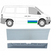 Panneau de réparation de porte avant intérieur + extérieur pour Mercedes Vito 1996-2003 / Droite / Ensemble 9789