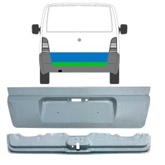 Panneau de réparation intérieur et extérieur des portes arrière pour Mercedes Vito I W638 1996-2003 / Ensemble 9591