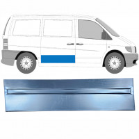 Panneau de réparation pour porte coulissante extérieur pour Mercedes Vito 1996-2003 / Droite 8279