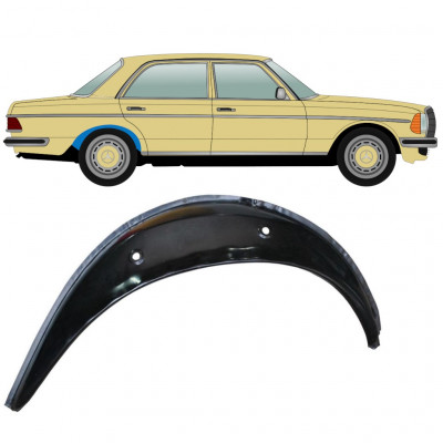 Passage de roue intérieur arrière pour Mercedes W123 1975-1985 / Droite 8036