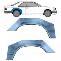 Panneau de réparation arc d'aile arrière pour Mercedes W124 1984-1997 / Gauche+Droit / COUPE / Ensemble 9233