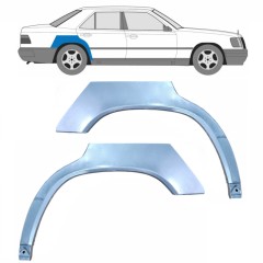 Panneau de réparation arc d'aile arrière pour Mercedes E-Class W124 1984-1996 / Gauche+Droit / Ensemble 9160