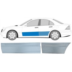 Panneau de réparation des portes avant et arrières pour Mercedes C-Class W203 2000-2007 / Gauche / Ensemble 10674