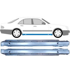Panneau de réparation du seuil pour Mercedes E-Class W210 1995-2003 / Gauche+Droit / Ensemble 10428