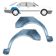 Panneau de réparation arc d'aile arrière pour Mercedes E-Class W210 1995-2003 / Gauche+Droit / Ensemble 9456