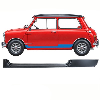 Panneau de réparation du seuil pour Austin Mini Cooper 1959-1969 / Gauche 10876