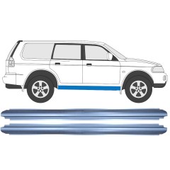 Réparation bas de caisse pour Mitsubishi Pajero Sport 1996-2008 / Gauche = Droite (symétrique) / Ensemble 10084