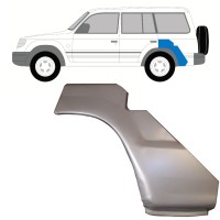 Panneau de réparation arc d'aile arrière pour Mitsubishi Pajero 1991-2001 / Gauche 16016