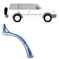 Panneau de réparation arc d'aile arrière pour Mitsubishi Pajero 1991-1999 / Droite 8986