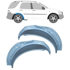 Passage de roue intérieur arrière pour Mercedes M-Class ML W163 1998-2005 / Gauche+Droit / Ensemble 16292