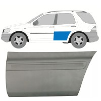 Panneau de réparation de porte arrière pour Mercedes M-Class ML W163 1998-2005 / Gauche 16091