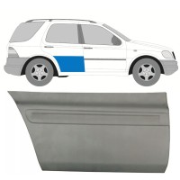 Panneau de réparation de porte arrière pour Mercedes M-Class ML W163 1998-2005 / Droite 16090