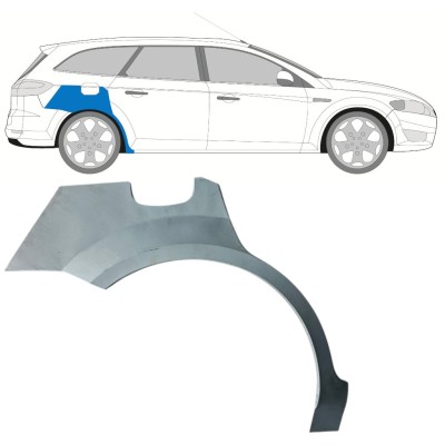 Panneau de réparation arc d'aile arrière pour Ford Mondeo 2007-2010 / Droite / COMBI / SEDAN 16847