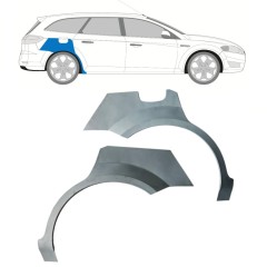 Panneau de réparation arc d'aile arrière pour Ford Mondeo 2007-2010 / Gauche+Droit / COMBI / SEDAN / Ensemble 16849