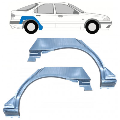 Panneau de réparation arc d'aile arrière pour Ford Mondeo 1993-2000 / Gauche+Droit / Ensemble 9918