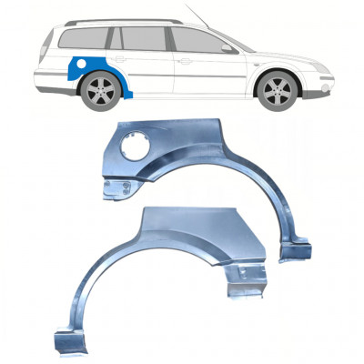 Panneau de réparation arc d'aile arrière pour Ford Mondeo 2000-2007 / Gauche / COMBI / Ensemble 9925