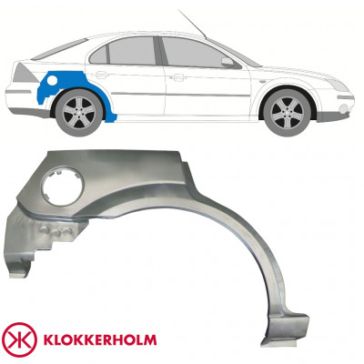 Panneau de réparation arc d'aile arrière pour Ford Mondeo 2000-2007 / Droite 11034